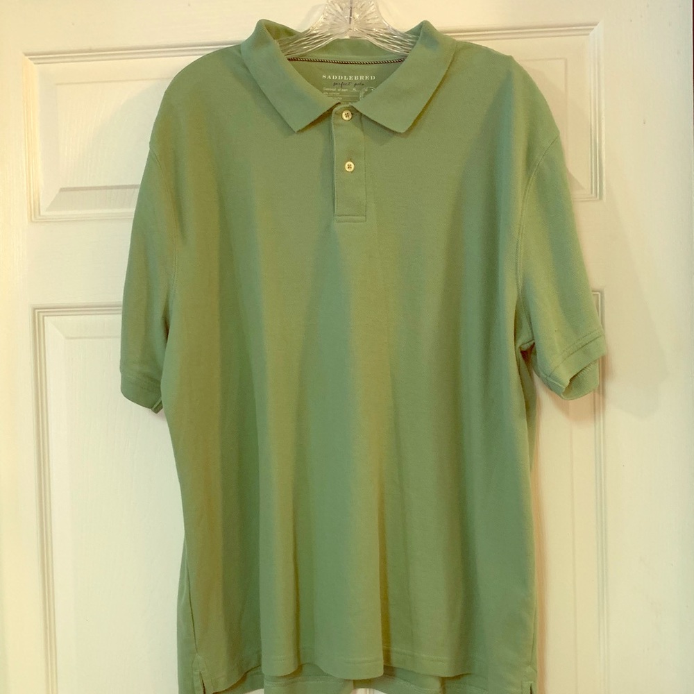 Men's polo style shirt
